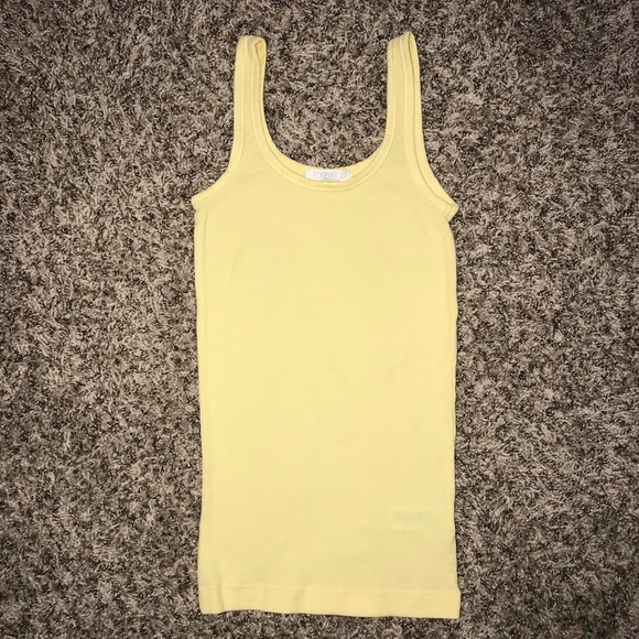 Forever 21 Yellow Tank Top - Picture 3 of 3